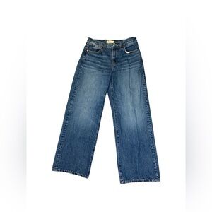 Madewell Medium Blue Wide-Leg High-Rise Jeans 27P